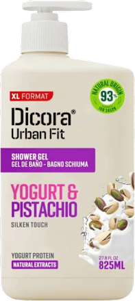 Urban Fit XL gel za tuširanje Yogurt & Pistachio  Dicora