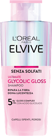 Shampoo Glycolic Gloss per capelli spenti  L'Oreal Paris ELVIVE