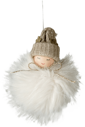 Ukras za bor – bijeli anđeo ZOVAK