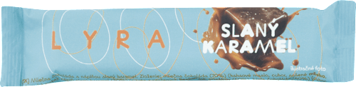Tyčinka slaný karamel  LYRA