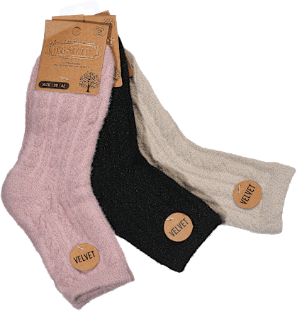 Ženske visoke nogavice, velikost 39-42 (3 par) PESAIL