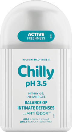 gel na intimní hygienu pH 3,5 Chilly