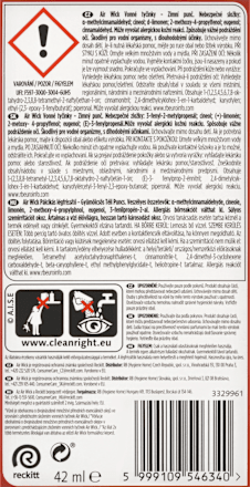 Difuzér s vonnými tyčinkami - zimný punč Air Wick