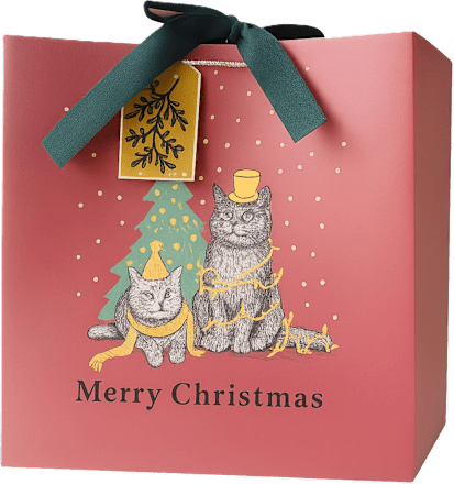 Poklon vrećica Midi – božićne mace, više vrsta Ira Commerce