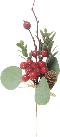 Dekorativni pik s crvenim bobicama Ira Commerce