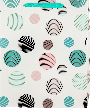 Ukrasna kesa - tirkizni krugovi ZEN GIFT