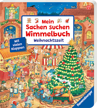 Kinderbuch Mein Sachen suchen Wimmelbuch Weihnachtszeit Ravensburger