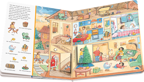 Kinderbuch Mein Sachen suchen Wimmelbuch Weihnachtszeit Ravensburger