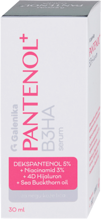 PANTENOL+ B3HA serum za lice  Galenika