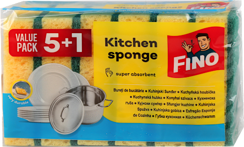 Kuhinjski sunđeri, 5+1 FINO