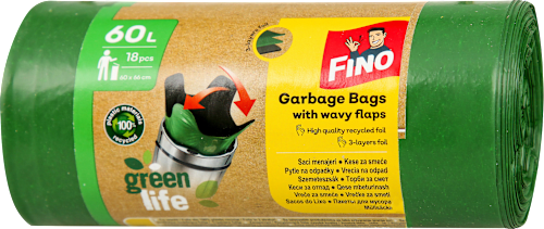 green life kese za smeće, zapremina: 60l FINO