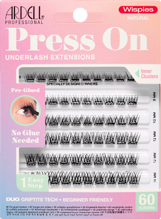 Künstliche Wimpern Press On Wispies Natural Multipack ARDELL