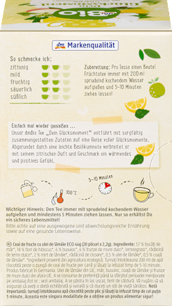 Früchtetee Dein Glücksmoment dmBio