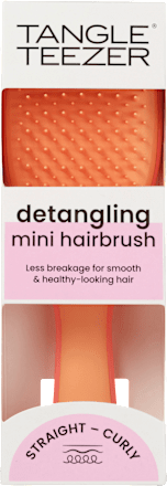 Detangling Mini Haarbürste Pink Apricot Tangle Teezer