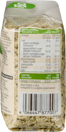 Bio kendermag, hántolt dmBio