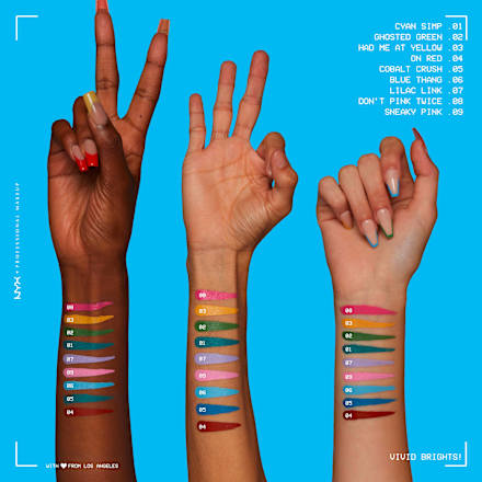 Eyeliner Vivid Brights Lilac Link NYX PROFESSIONAL MAKEUP