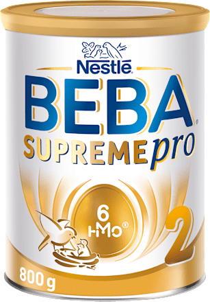 SUPREMEpro 2, 6 HMO, instantní pokračovací kojenecké mléko 6m+ BEBA