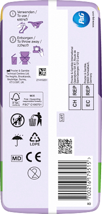 discreet Einlagen Inkontinenz Small Plus always