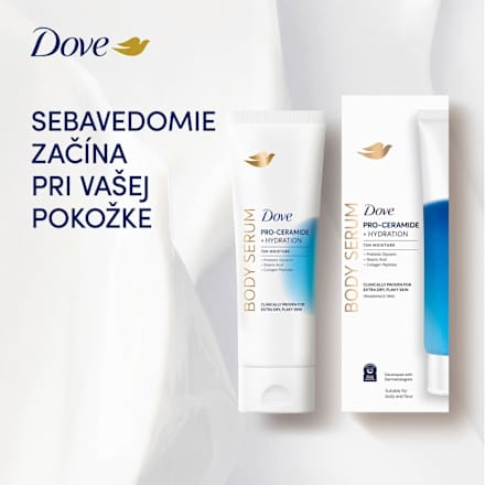 Telové sérum Pro-Ceramide + Hydration 72H Moisture Dove