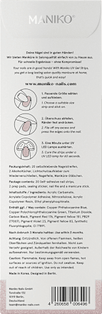 UV Gel Nagelfolien Glazed Strawberry Maniko