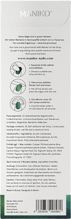 UV Gel Nagelfolien Arctic Aurora Maniko