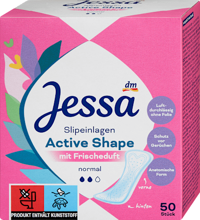 Active Shape dnevni ulošci – normal, mirisni Jessa