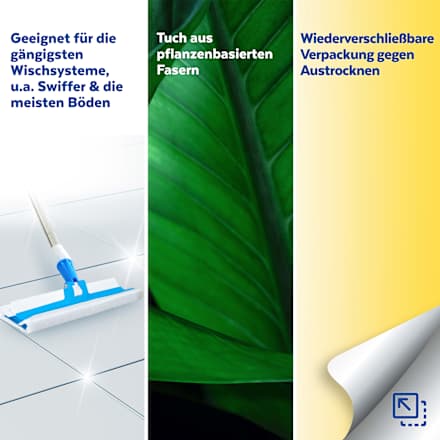 Feuchte Bodentücher spritzige Zitrone Sagrotan