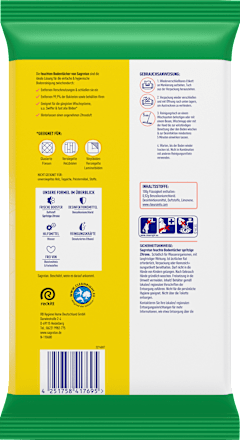 Feuchte Bodentücher spritzige Zitrone Sagrotan