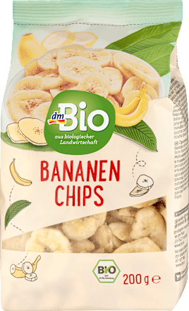 Chips di banana BIO essiccata dmBio