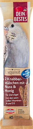 Vogelsnack Knabberstäbe Honig & Nuss Dein Bestes