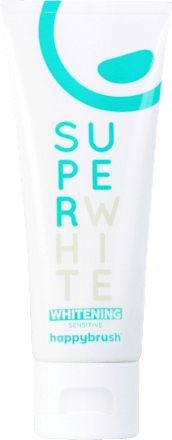 Zahnpasta Super White happybrush