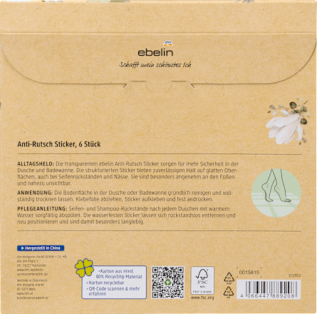 Anti-Rutsch Sticker Dusche ebelin