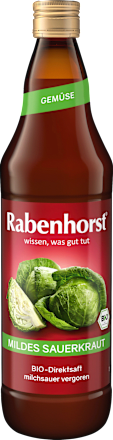 Direktsaft, Mildes Sauerkraut Rabenhorst