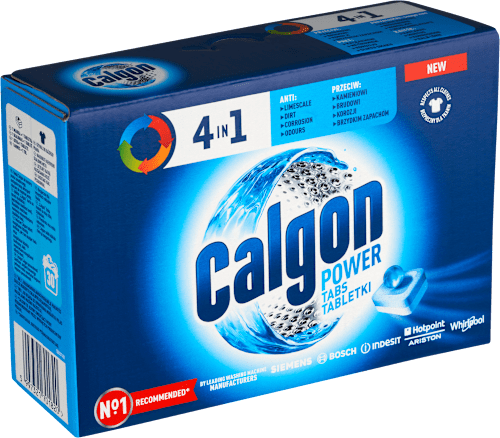 Tablety na ochranu práčky Power Tabs 4v1 Calgon