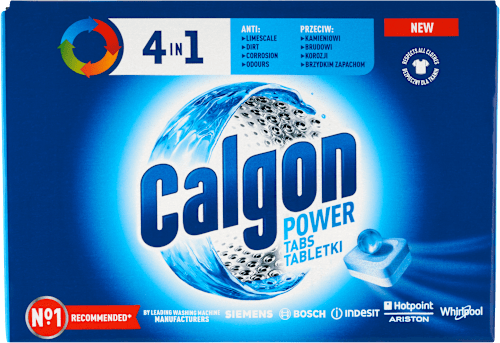 Tablety na ochranu práčky Power Tabs 4v1 Calgon