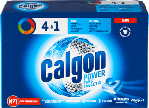 Tablety na ochranu práčky Power Tabs 4v1 Calgon