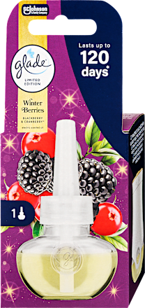 Elektromos légfrissítő utántöltő Winter berries illattal glade