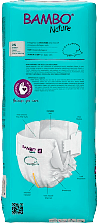 Scutece numărul 4 7-14kg Bambo Nature