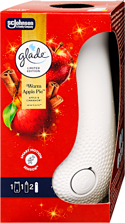 Sense&spray légfrissítő készülék és utántöltő Warm apple pie illattal glade