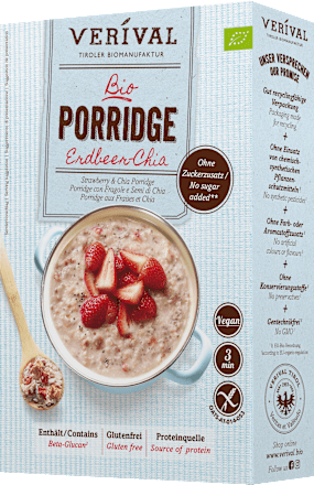 Porridge Erdbeer-Chia VERIVAL