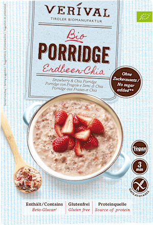 Porridge Erdbeer-Chia VERIVAL