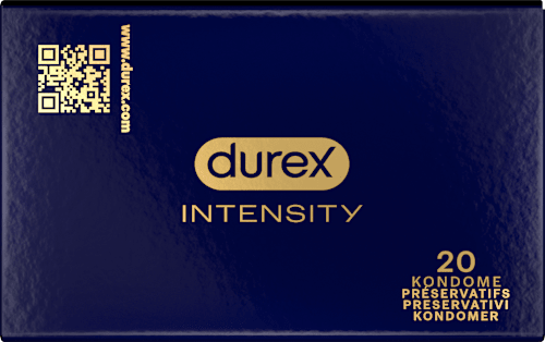 Kondome Intensity, Breite 56mm Durex