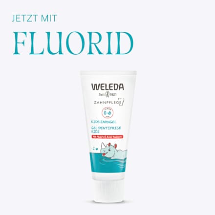 Zahnpasta Gel Kinder mit Fluorid WELEDA