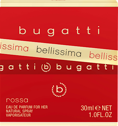 Eau de Parfum Belissima rossa for her  bugatti