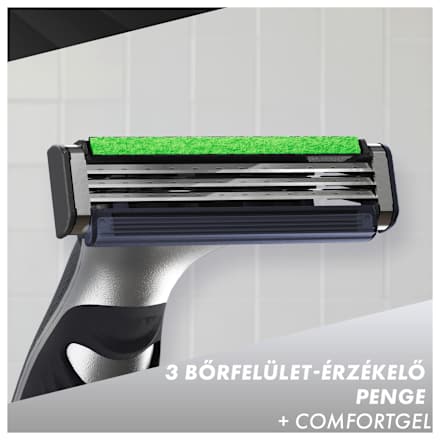 Sensor 3+ borotva 8 db betéttel, Special Edition Gillette