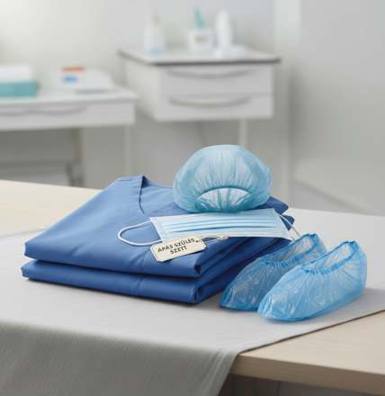 Védőfelszerelés szüléshez matopat