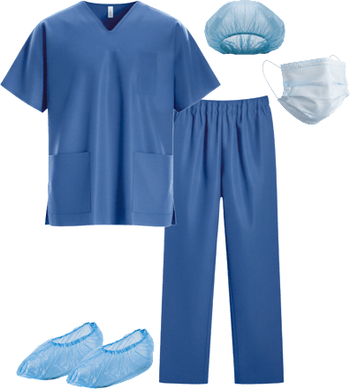 Védőfelszerelés szüléshez matopat