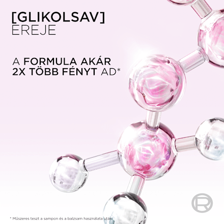 Sampon Glycolic Gloss, fénytelen, fakó hajra L'ORÉAL PARiS ELSEVE