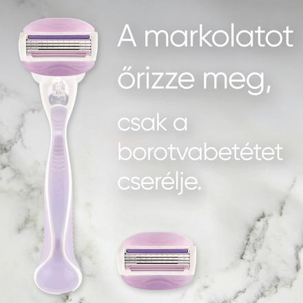 ComfortGlide Breeze borotva + 4 borotvabetét Gillette Venus