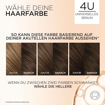 Haarfarbe Nude 7U Mittelblond  L'ORÉAL PARiS EXCELLENCE Creme